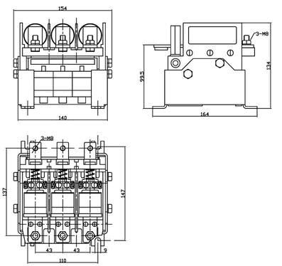 CV、CHV系列交流真空接触器